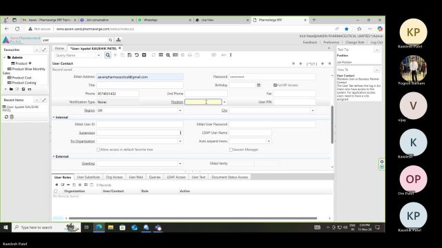 Aaven Session 3 - Admin