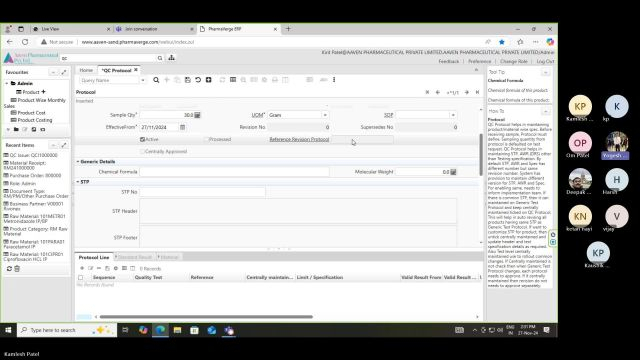 Aaven session - 7 QC protocol